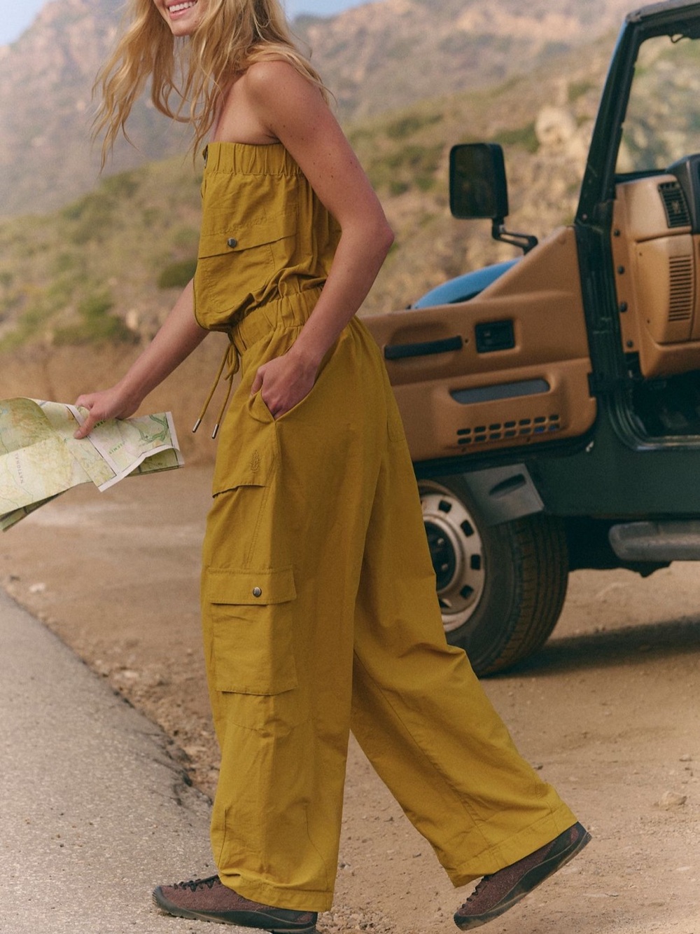 Free People Shot Clock Onesie Jumpsuit - Picture 2 of 8